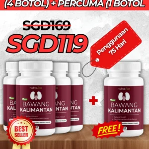 Set Super Jimat 4x Botol + Percuma 1x Botol